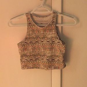 Halter crop top